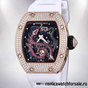 Replica Richard Mille RM 026 RM 026-001 Unisex Unknown Transparent Dial White For Sale